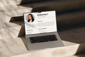 Professional Resume Template Canva