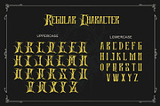 Zorvex – Heavy Metal Logo Font, a Blackletter Font by Letterara (Thumbnail 10 of 15)