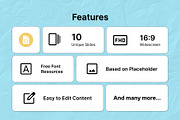 6 Point Infographic Google Slides, a Presentation Template by Antstheme (Thumbnail 2 of 3)