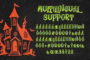 Halloween Raven Bold Horror Font, a Blackletter Font by Haps Space (Thumbnail 9 of 12)