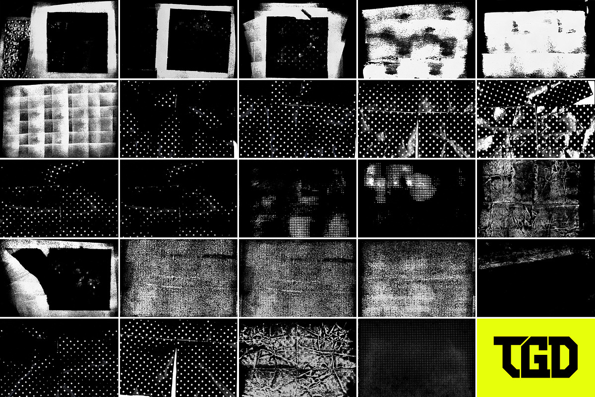 Painted Grunge Textures, a Texture Graphic by Tim Gould Design (Photo 6 of 10)