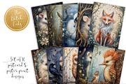 Mystical Woodland Postcards & Prints, an Animal Illustration by The Dutch Lady Designs (Thumbnail 1 of 4)