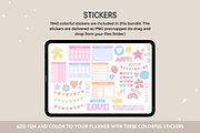 Cute Digital Life Planner 750+ pages, a Templates & Theme by SunshineStudioBoutique (Thumbnail 5 of 9)