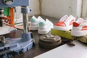 Shoe craft footwear production, an Industrial Photo by Photo Drive Studio