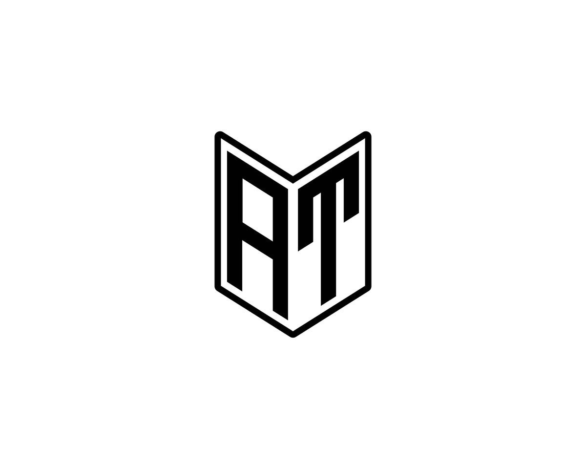 AT logo design vector template, a Branding & Logo Template by xcoolee