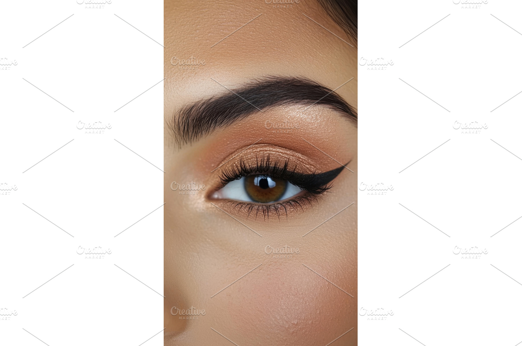 Stunning eye makeup with eyeliner, a Beauty & Fashion Photo by Beautiful things