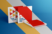 Square Book Hardcover Mockup Set, a Print Template by Deeplab (Thumbnail 4 of 20)