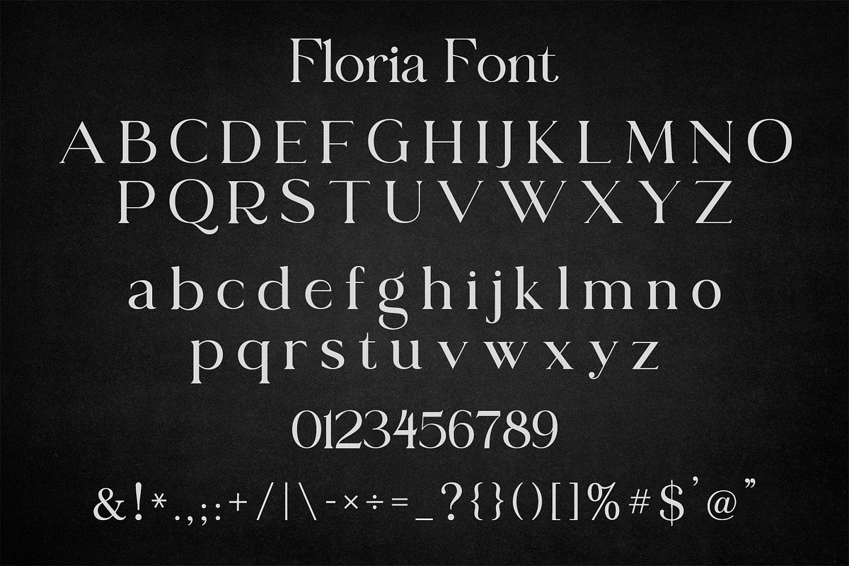 Floria - Elegant Swash Serif Font, a Serif Font by OWPictures (Photo 8 of 9)