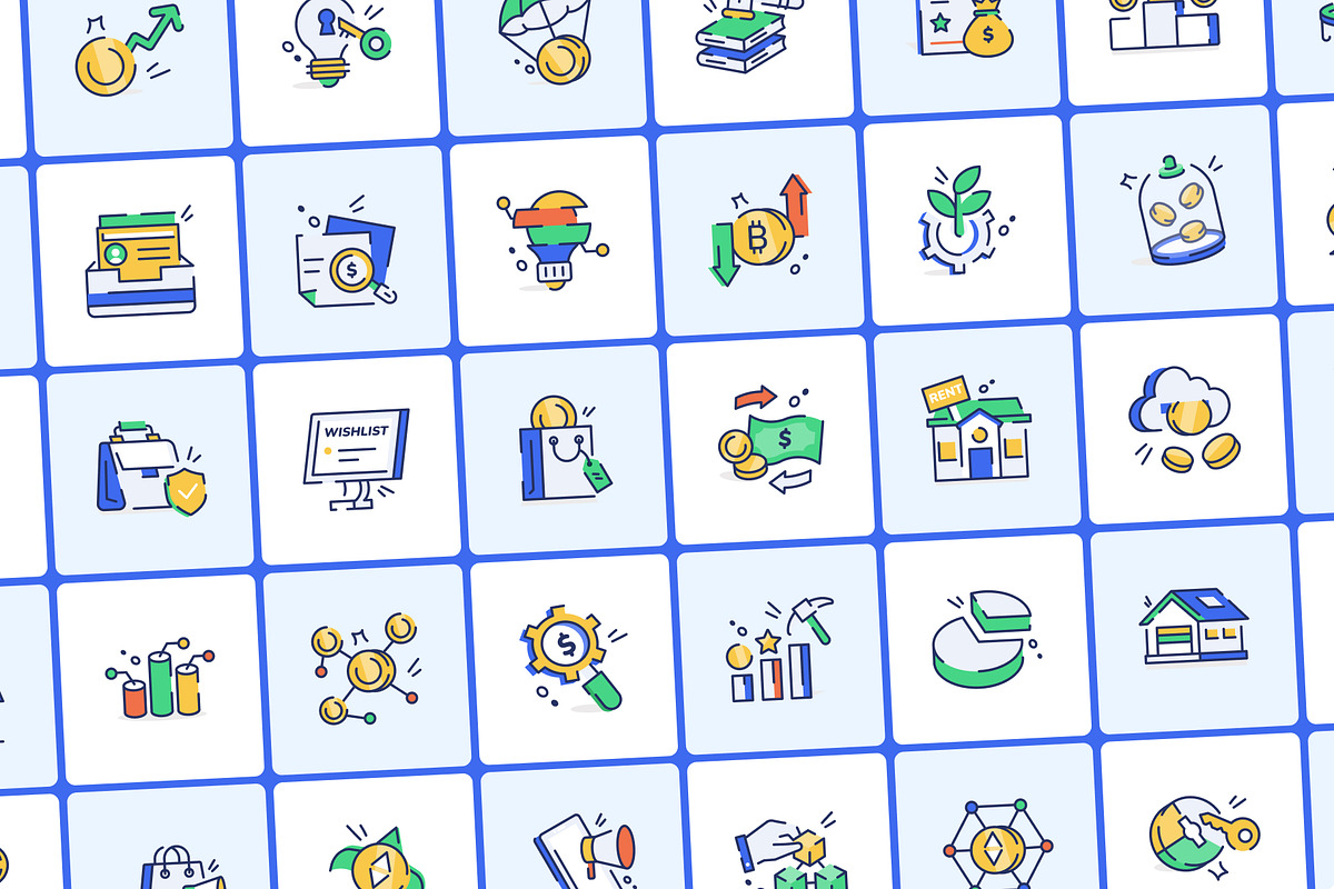 300 Finance and Operations Icons, a Duotone Icon by Creative Stall (Photo 5 of 10)