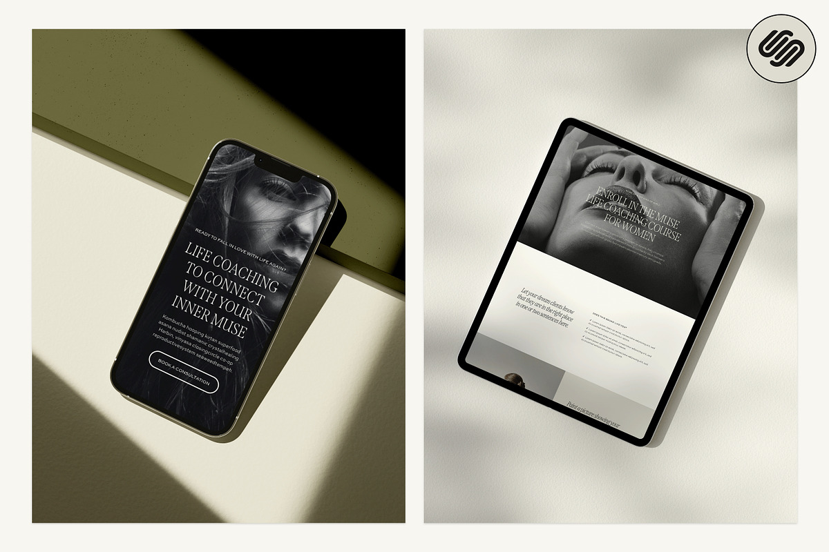 Squarespace 7.1 Coaching Template, a Squarespace Template by Glo Design Studio (Photo 5 of 11)