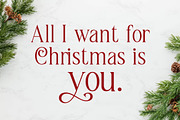 Holly Candle Christmas Font, a Serif Font by Rasio Studio (Thumbnail 5 of 7)