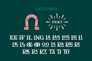 Rumpunch Serif All-Caps Display Font, a Font by Holt510 (Thumbnail 6 of 13)