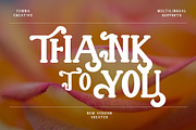 Novaith - Display Retro Font, a Handwritten Font by Dhabee (Thumbnail 14 of 14)