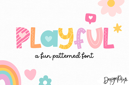Playful Font, a Handwritten Font by Design Pixie