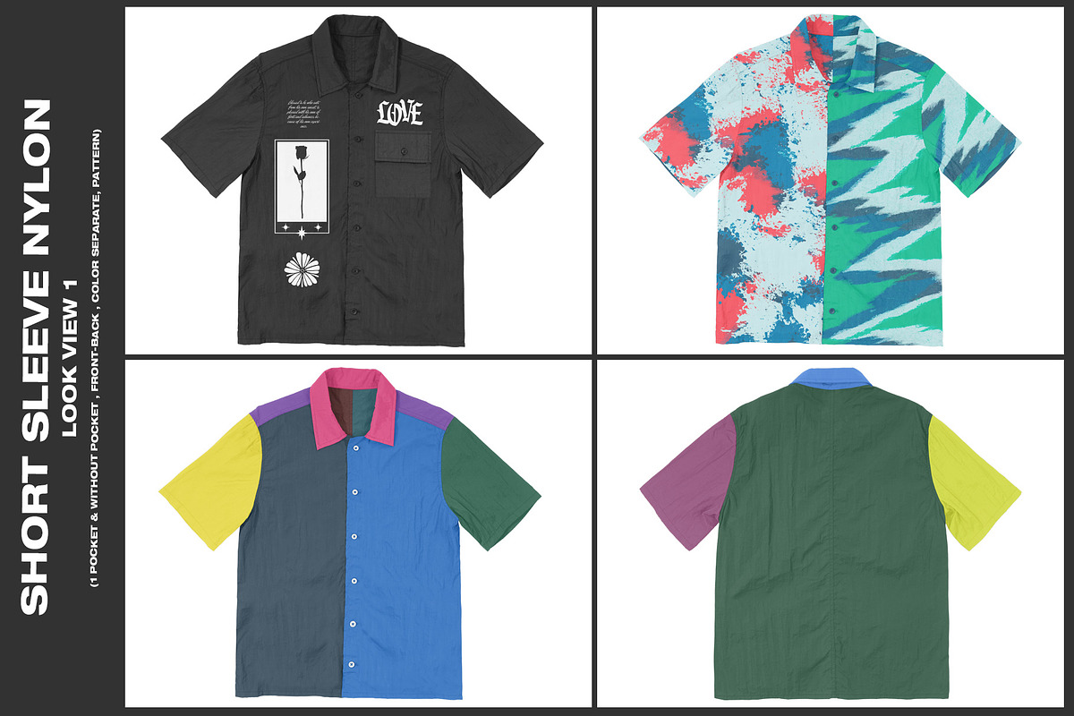 Short Sleeve Nylon - Mockup, a Shirt Mockup by DaldSgh (Photo 5 of 12)