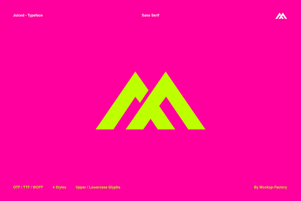 JUICED - Typeface, a Sans Serif Font by City Poster Mockups (Photo 12 of 12)