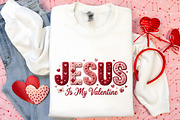 Crochet Jesus is My Valentine PNG, an Illustration by Canvas Craft (Thumbnail 6 of 7)