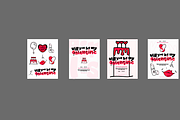 Valentines Day party invite template, an Invitation Template by skylarPitts (Thumbnail 2 of 2)