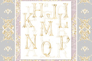 Gold Baroque crest frame png, a Decorative Illustration by WonderWonder (Thumbnail 7 of 13)