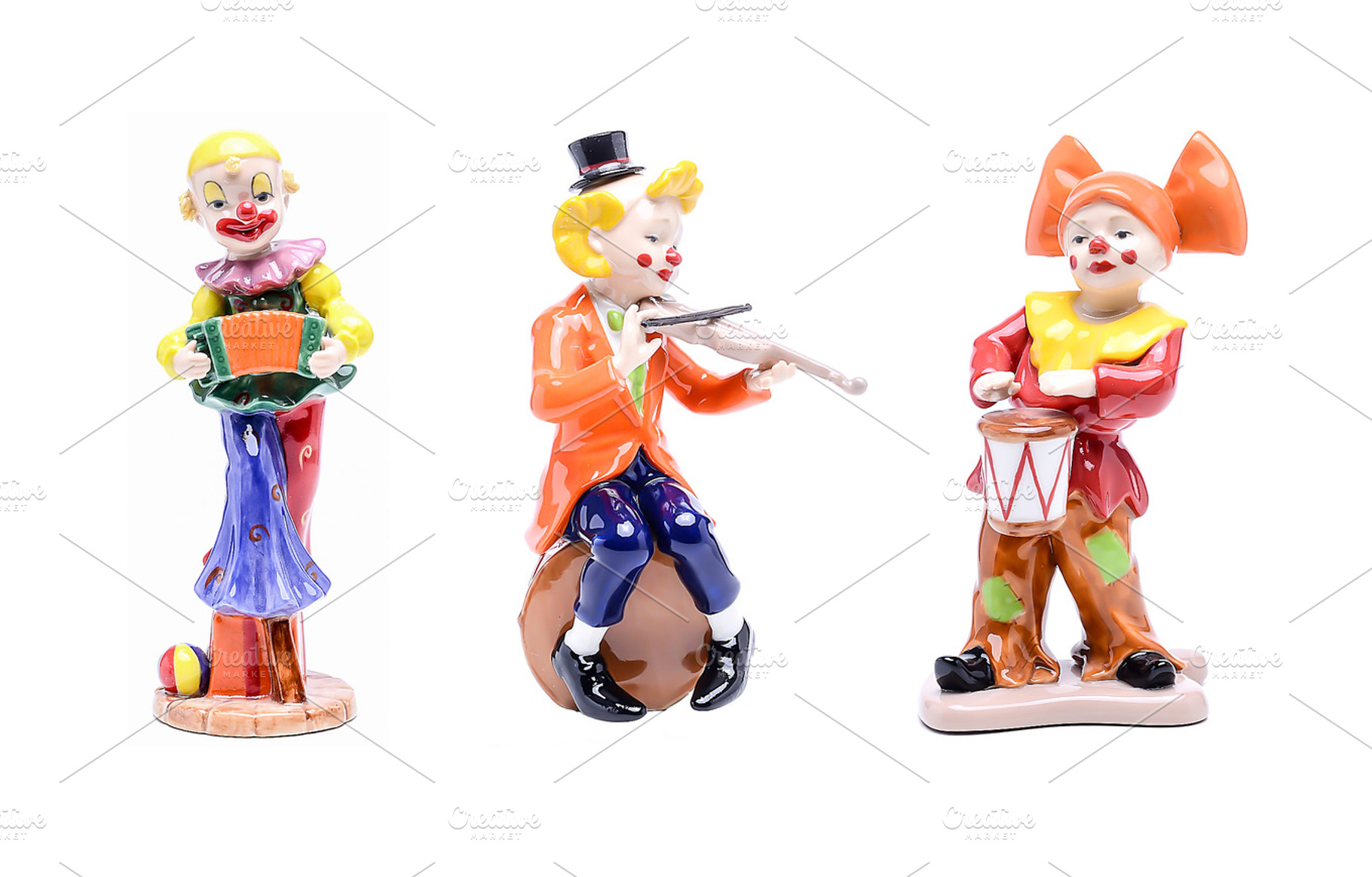 Clown orchestra, an Arts & Entertainment Photo by Sisika