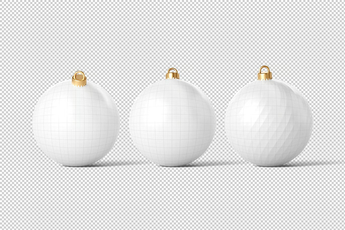 Christmas Ball Mockup, a Product Mockup by zpackcreative (Photo 4 of 4)