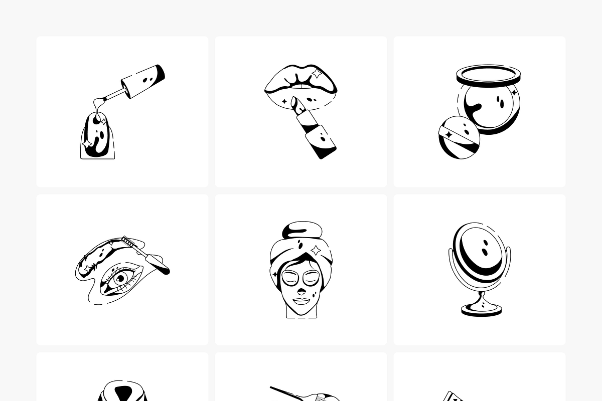 Animated Beauty Icons, a Duotone Icon by Prosymbols (Photo 15 of 16)