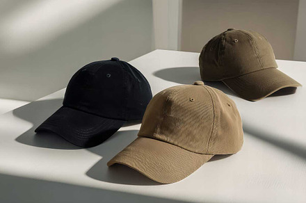 Baseball Caps Mockup
