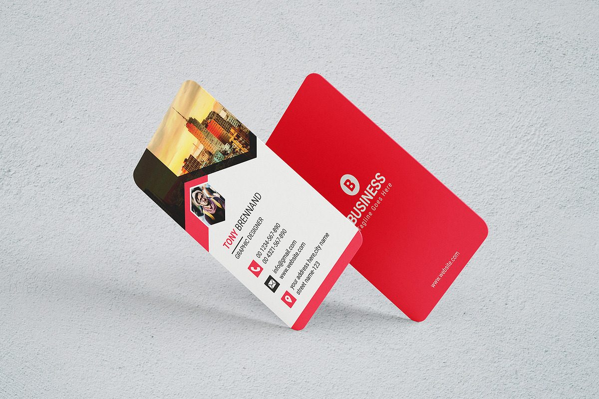 Business Card, a Business Card Template by creative-som (Photo 3 of 4)