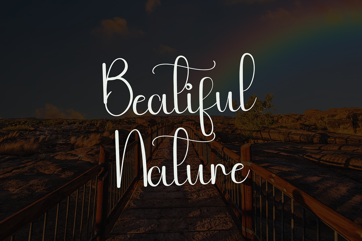 PerfectRainbow, a Handwritten Font by FreshTypeINK (Photo 7 of 8)