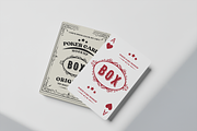 Poker Card Box Mockup, an Advertising Mockup by xavier_studio (Thumbnail 5 of 5)