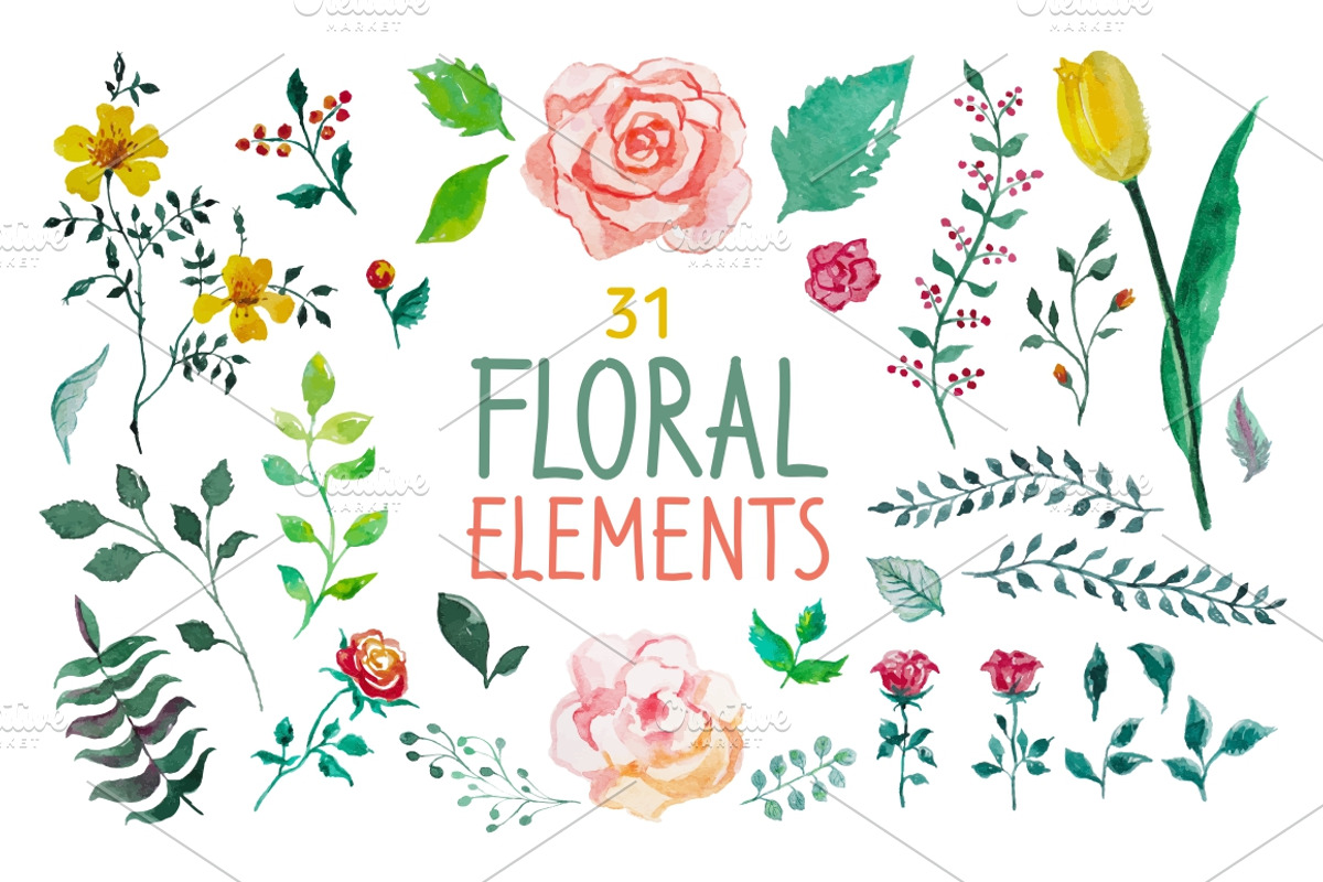 *Foral element*, a Decorative Illustration by OlgaAlekseenko