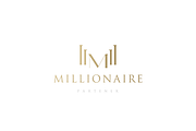 M letter  logo With luxury colors, a Branding & Logo Template by Hamed Studio (Thumbnail 1 of 5)