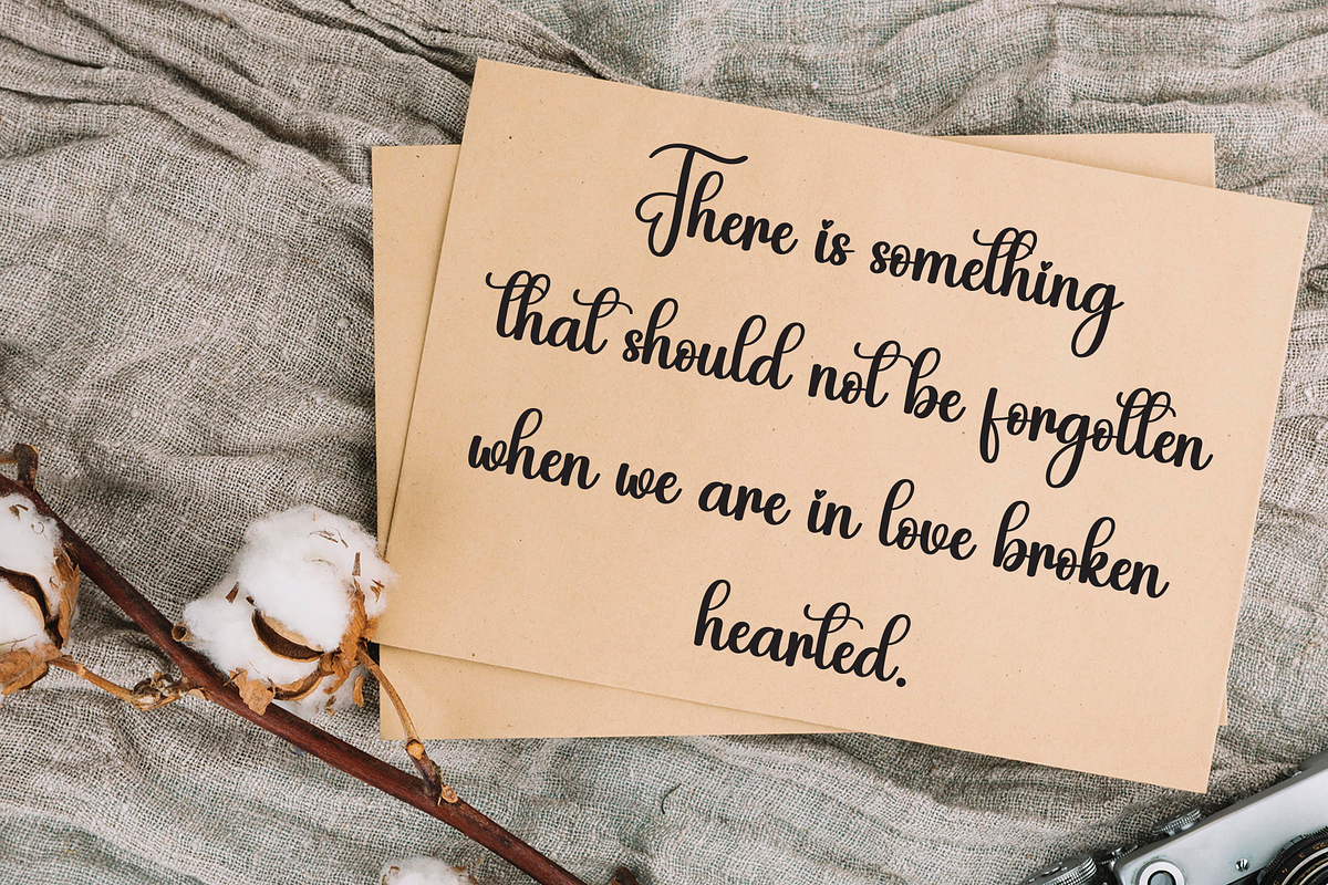Candy | Script Font, a Handwritten Font by Scratchones (Photo 4 of 9)
