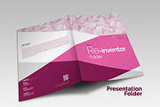 Presentation Folder, a Stationery Template by artisanHR (Thumbnail 1 of 6)
