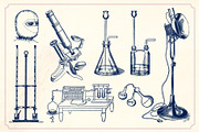 Vintage Science Illustrations, a Technology Illustration by Mr Vintage (Thumbnail 8 of 11)