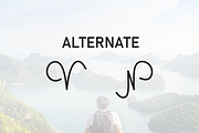Vacation | Script Font, a Script Font by Scratchones (Thumbnail 8 of 9)