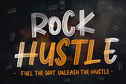 Rock Hustle - Brush Font, a Handwritten Font by Letterara (Thumbnail 1 of 11)