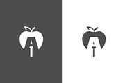 Apple and the letter a logo design, an Object Graphic by nicemorning (Thumbnail 3 of 3)