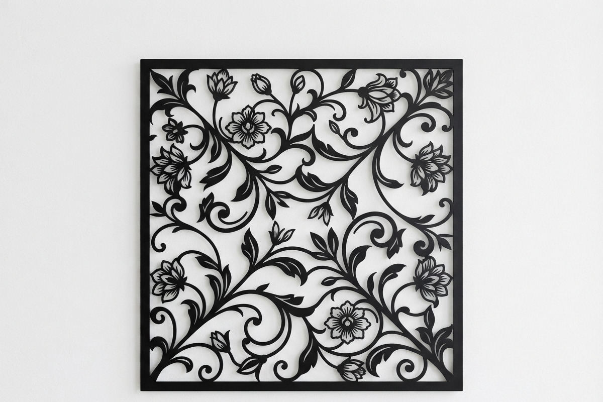 50 Elegant Floral Wall Panel Bundle, a Decorative Illustration by Amazin_art (Photo 11 of 25)