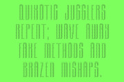 Albercio Ascii, a Sans Serif Font by Craft Supply Co. (Thumbnail 5 of 8)