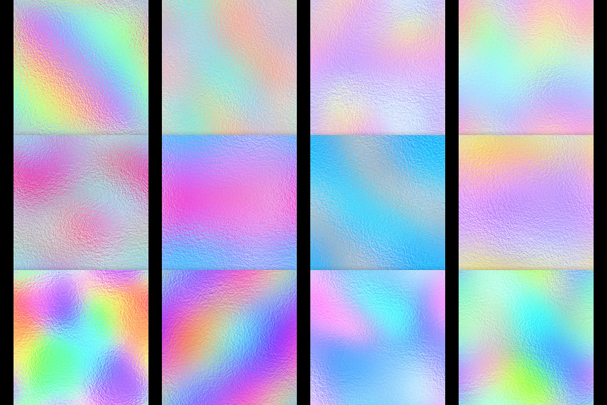 Luxe Iridescent Foils, a Texture Graphic by Julie Campbell (Photo 6 of 13)