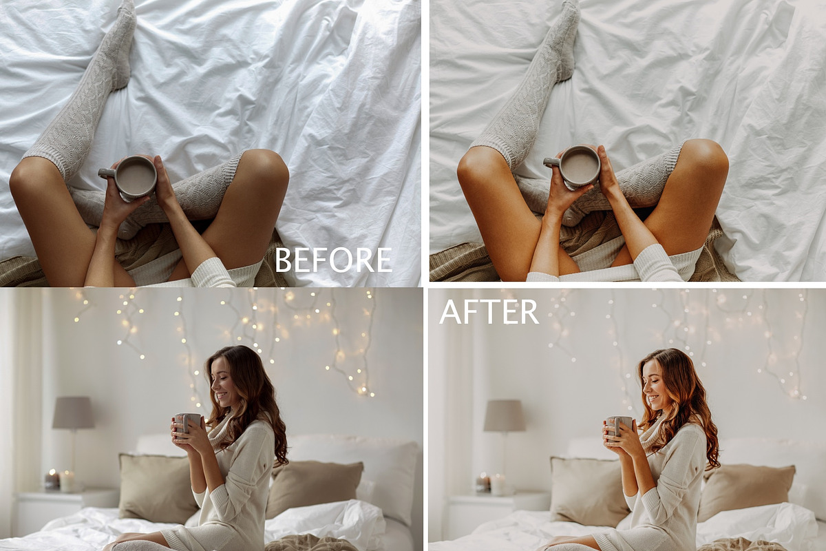 Mobile Lightroom Preset FLAT WHITE, an Action Add-On by Victoria Bee Presets (Photo 7 of 11)