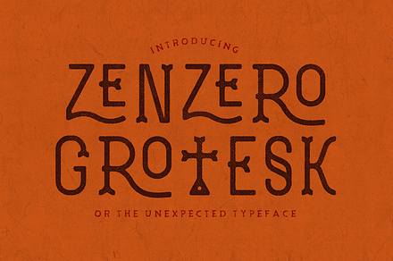 Zenzero Grotesk