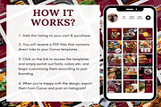 Animated Food Restaurant Instagram, a Social Media Template by LushBury (Thumbnail 5 of 8)