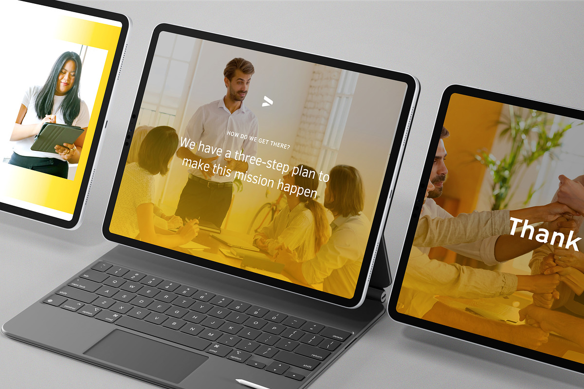 Tablet / iPad Pro Mockups Vol2, an iPad Mockup by 2M GRAPHICS DESIGN (Photo 2 of 7)
