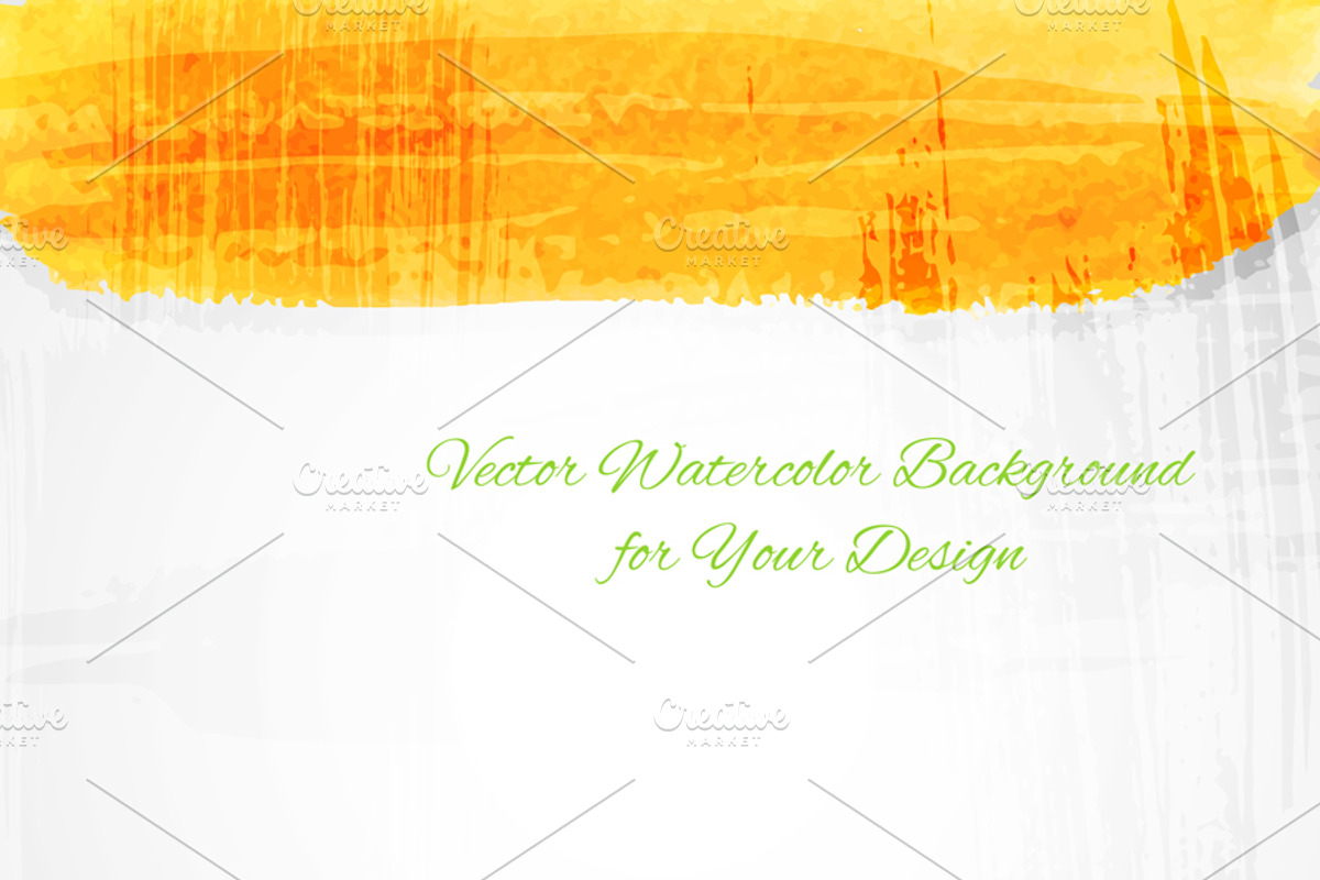 Vector watercolor background