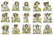 Lemonade Stand Girl Clipart, an Illustration by Design Market (Thumbnail 3 of 4)