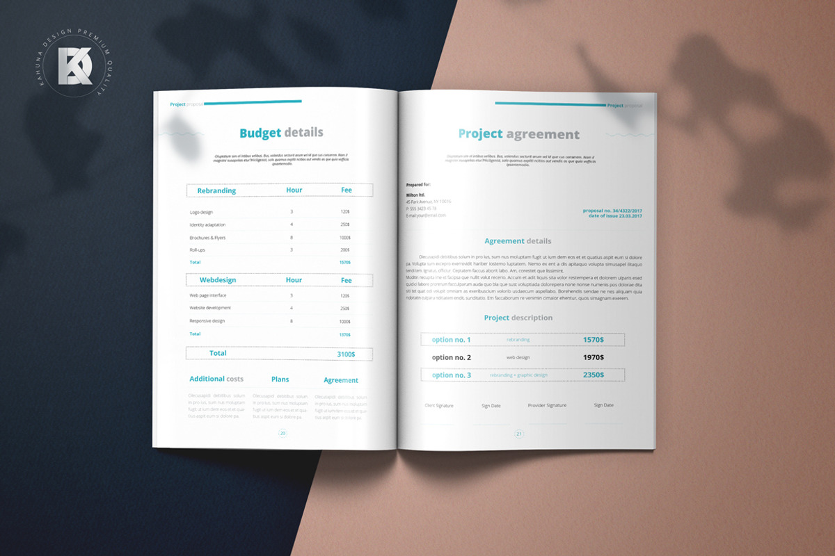 Mello Project Proposal, a Brochure Template by Kahuna Design (Photo 3 of 11)