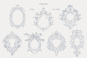 Baroque fine art clipart collection, an Illustration by Sensual Art (Thumbnail 4 of 12)