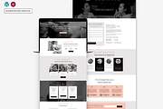 Spa & Beauty WordPress Template, a WordPress Template by Web Template Market (Thumbnail 1 of 9)